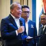 Wakil Ketua Umum NasDem Saan Mustopa soal pemisahan pileg pilpres di Kompleks Parlemen
