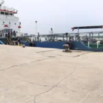 Barang bukti penyelundupan 1 ton ketamin Kapal MT Global 168