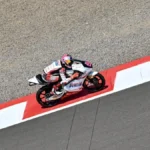 Veda Ega Pratama tampil di sesi practice Moto3 Mandalika Pertamina Grand Prix of Indonesia 2026