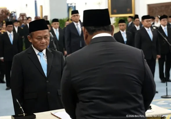 Muhammad Sarmuji usai dilantik jadi Menperin dan menyatakan Sarmuji mundur dari DPR
