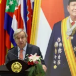 Sekjen PBB Guterres berpidato soal karhutla dan krisis iklim di Jakarta