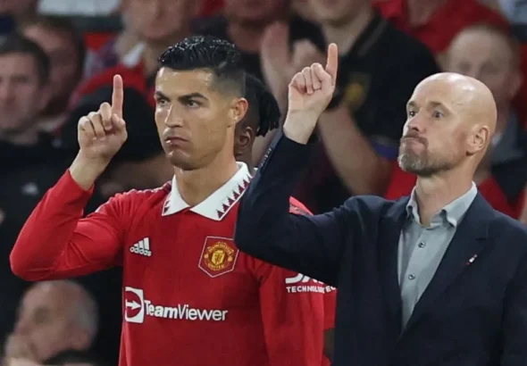 Erik ten Hag bicara soal Ronaldo saat melatih Manchester United]