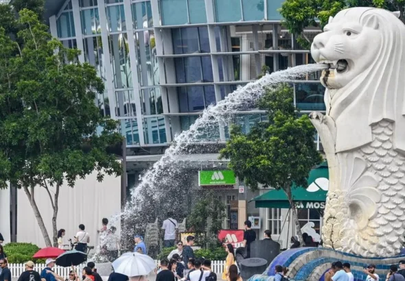 Ilustrasi paspor untuk keperluan visa ke Singapura bagi WNI